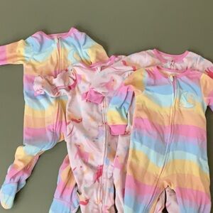 Colorful Kids One Piece Pajamas
